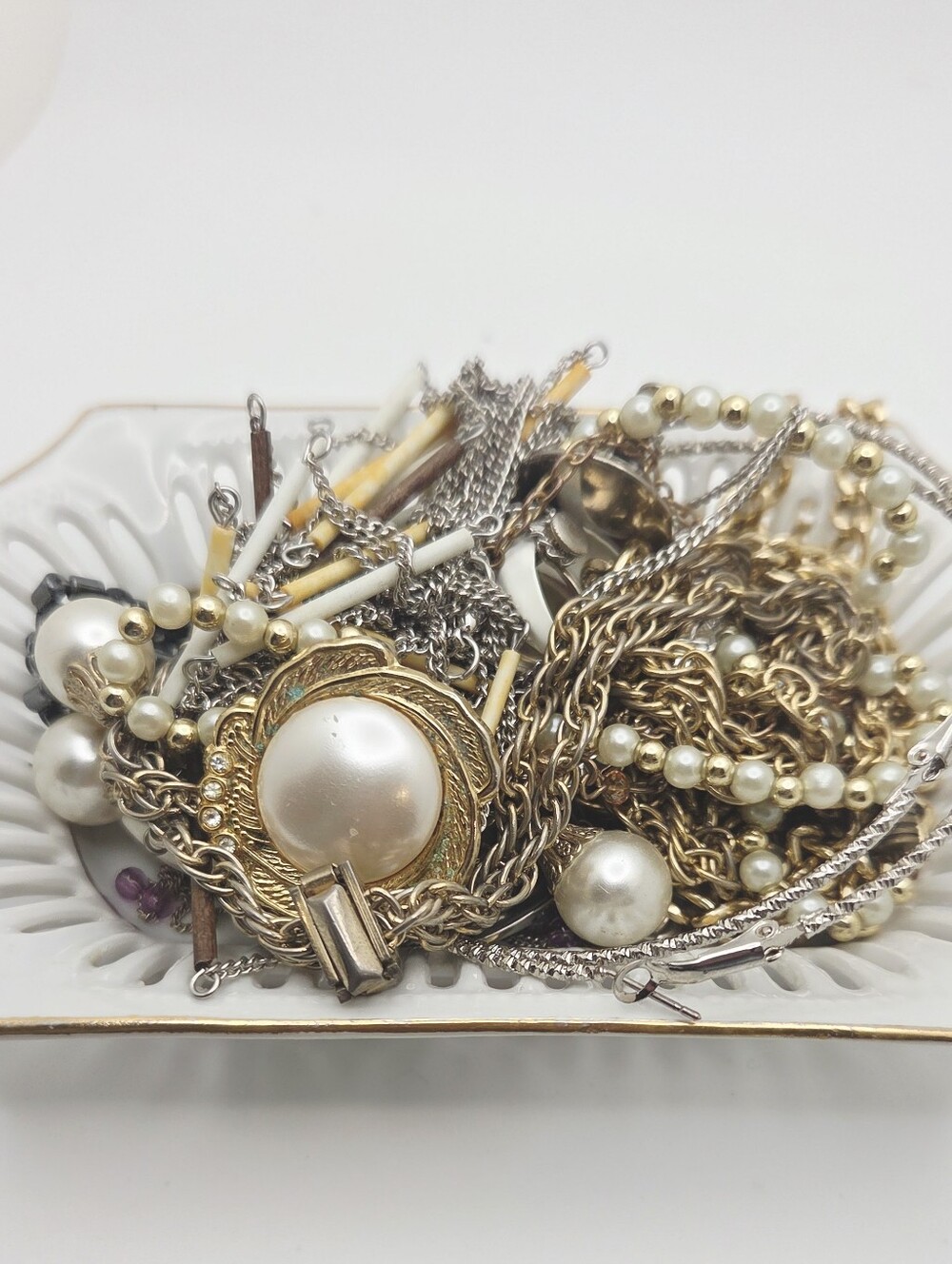 Vintage & Modern Jewelry Lot - Craft Repair Wearable AS IS